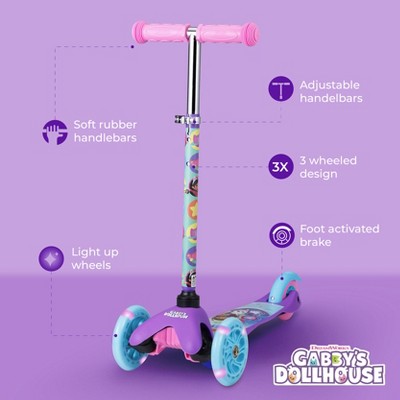 Gabby’s Dollhouse triratis su šviečiančiais ratais