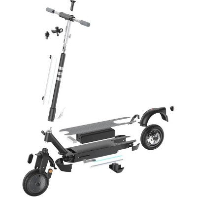 OKAI Neon Pro sulankstomas paspirtukas juodas