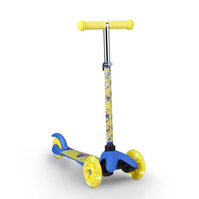 Minions triratis paspirtukas su LED ratais