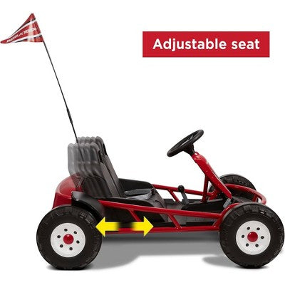Radio Flyer 24V dvivietis elektrinis kartingas