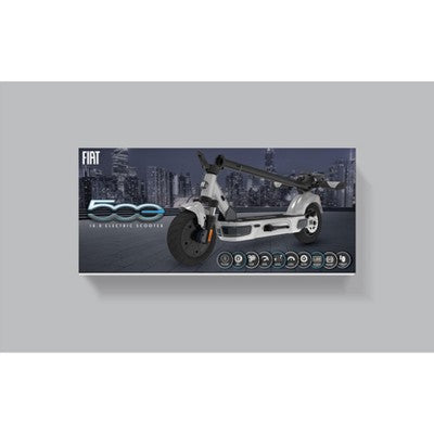 Fiat 500e elektrinis paspirtukas, baltas